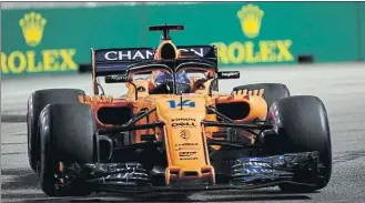  ?? FOTO: EFE ?? El piloto español volverá a subirse al McLaren de F1 después de divertirse este fin de semana en una carrera de karting en su pista
