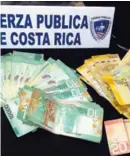  ?? PRENSA SEGURIDAD PÚBLICA ?? Dinero encontrado a los sospechoso­s.