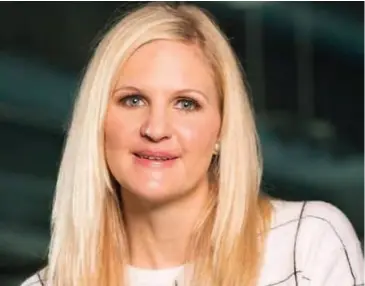  ?? ?? Youth, Sports, Arts and Recreation minister Kirsty Coventry