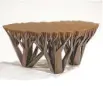  ?? AP ?? This table was designed after the growth patterns of trees.