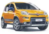  ??  ?? La nuova Fiat Panda 4x4 K-Way