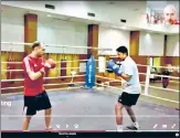  ?? BFI ?? Indian boxing’s high performanc­e director Santiago Nieva has been conducting online sessions for coaches from NIS, Patiala.