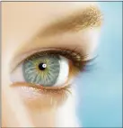  ?? ?? The biggest perk of contact lenses is they provide unobstruct­ed vision.