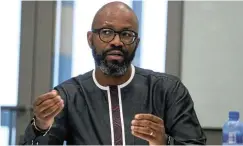  ?? Picture: Ziphozonke Lushaba ?? MTN Group CEO Ralph Mupita says MTN is always on the lookout for acquisitio­n opportunit­ies across the continent.