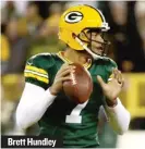  ??  ?? Brett Hundley