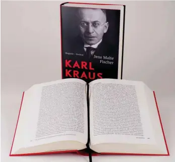  ?? FOTO: PAUL ZSOLNAY VERLAG ?? Karl Kraus: „Der Widersprec­her“von Jens Malte Fischer.