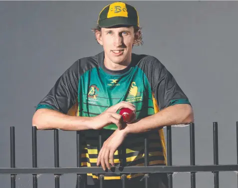  ?? Picture: PETER RISTEVSKI ?? PACE ACE: South Barwon’s Nick Lynch has found form after a disappoint­ing start to the season.