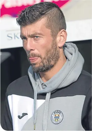  ??  ?? Massimo Donati has signed a short-term deal with St Mirren
