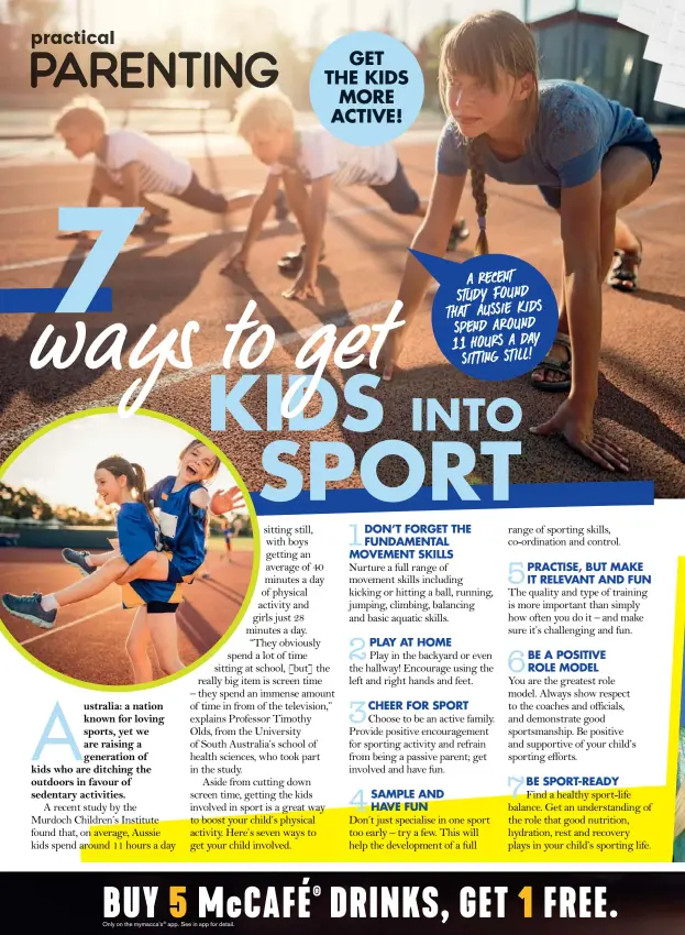 7 ways to get KIDS INTO SPORT - PressReader