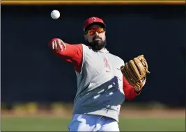  ?? MATT YORK — THE ASSOCIATED PRESS ?? Third baseman Anthony Rendon has missed at least half of the past three seasons due to injuries after signing a seven-year, $245million deal with the Angels prior to the 2020season.