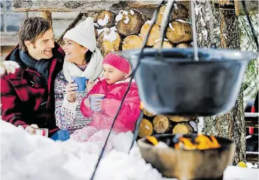  ?? BILD: SN/FERIENWELT KESSELGRUB ?? Ferienwelt Kesselgrub: mit der Familie den Winter genießen.