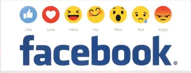  ?? ?? la popular red social de Mark Zuckerberg ha apostado siempre por una comunicaci­ón visual y llamativa. los emoticonos, con el popular ‘like’, y los stickers, que permiten crear memes y fotos divertidas, son un ejemplo.