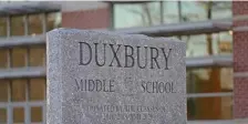  ?? MATT sTONE / hErAld sTAFF FilE ?? ‘DISTURBING’: Duxbury Public Schools says it has investigat­ed a number of complaints since 2017 against a middle school gym teacher.