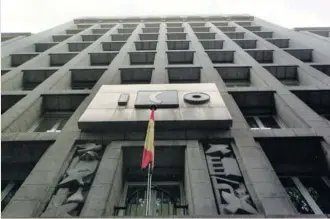  ?? PABLO MONGE ?? Sede del Instituto Oficial de Crédito (ICO), en Madrid.