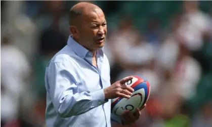 ?? Photograph: Matthew Childs/Action Images/Reuters ?? Eddie Jones last took charge of the Barbarians shortly after England’s defeat to South Africa in the 2019 World Cup final.