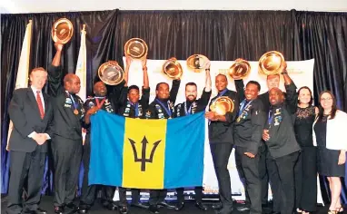  ??  ?? Barbados won Caribbean National Team of the Year in 2017.