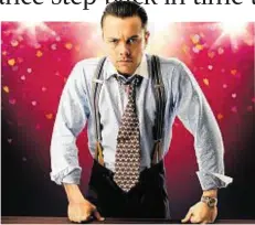  ??  ?? Ray Quinn, of X Factor fame, plays Glen in The Wedding Singer