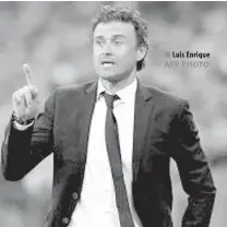  ?? AFP PHOTO ?? Luis Enrique