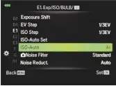  ??  ?? In the Custom Setting make sure that ISO-Auto is set to All, so that it works in all exposure modes