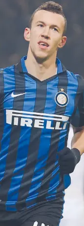  ?? ANSA ?? Ivan Perisic, 26 anni, esterno croato