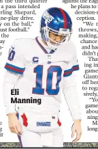  ??  ?? Eli Manning