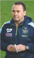  ??  ?? Ricky Stuart.