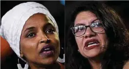  ?? Foto: AFP ?? Das von Trump geforderte und von Netanjahu verhängte Einreiseve­rbot für Ilhan Omar und Rashia Tlaib sorgt für Zündstoff.