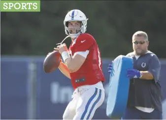  ?? Michael Conroy / Associated Press ?? Stanford alum Andrew Luck missed all of last season because of shoulder problems. The Indianapol­is quarterbac­k is set to start in Thursday’s exhibition opener at Seattle.