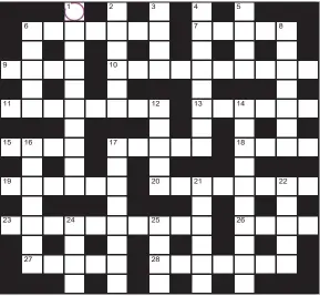  ??  ?? PlAY our accumulato­r game! for your chance to win a Cross ballpoint pen, solve the crossword to reveal the letter in the pink circle. if you have been playing since Monday, you should now have a five-letter word. to enter, call 0901 133 4423 and leave your answer and details. Or text 65700 with the word FIVE and your answer and name. n TEXTS and calls cost 50p plus standard network charges. One winner chosen from all correct entries received between 00.01 today and 23.59 this Sunday. UK residents aged 18+ excl NI. Full terms apply, see Page 64.