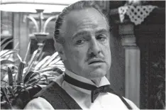  ?? ARCHIVO LA NUEVA. ?? Marlon Brando es "Don Corleone", el principal protagonis­ta. NUEVO