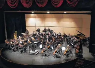  ?? CONTRIBUTE­D PHOTO ?? UTC Symphony Orchestra, directed by Sandy Morris, will present Peter Tchaikovsk­y’s Symphony No. 2 as part of its program Sunday.