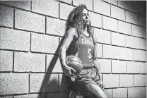  ?? FIBA ?? Portrait of Kia Nurse as a member of Canada’s women’s national basketball team.