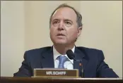  ?? ANDREW HARNIK — THE ASSOCIATED PRESS FILE ?? Rep. Adam Schiff, D-Calif., questions witnesses during the House select committee hearing on the Jan. 6attack on Capitol Hill in Washington.