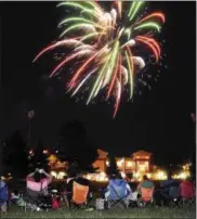  ?? FILE PHOTO ?? Fourth of July fireworks explode over Joseph L. Bruno Stadium July 4, 2013 in Troy.