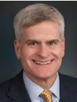  ?? ?? Sen. Bill Cassidy, M.D. (R-Louisiana) SERVING SINCE: 2015, now in his second term
HEALTHCARE-RELATED
COMMITTEES: Finance; Health, Education, Labor and Pensions; Veterans Affairs