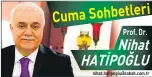  ??  ?? Cuma Sohbetleri
Nihat HATİPOĞLU