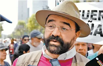  ??  ?? Emilio Álvarez Icaza, ex secretario ejecutivo de la CIDH.