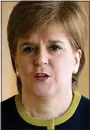  ??  ?? DEALS: Nicola Sturgeon to ‘promote the best’