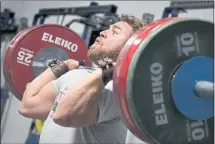  ?? JOSE CARLOS FAJARDO — STAFF PHOTOGRAPH­ER ?? U.S. weightlift­er Wes Kitts, of Livermore will get his chance today at the Summer Olympics in Tokyo.