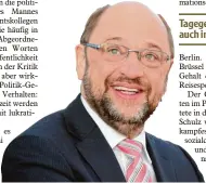  ?? Foto: dpa ?? Martin Schulz