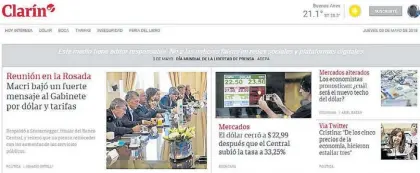  ??  ?? Con editor responsabl­e. Todos los medios encabezaro­n sus portadas con un banner alusivo a la campaña.