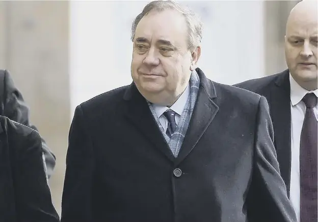  ??  ?? 0 Complaints against former first minister Alex Salmond still have no official outcome, the Scottish Government have said.