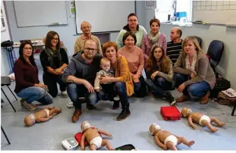  ??  ?? La séance animée par Pascal Durez a eu lieu samedi matin en présence de 10 personnes.