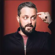  ?? Contribute­d photo ?? Tickets for performanc­es by musician Melissa Etheridge and comedians Nate Bargatze, pictured, and Kevin James are now on sale at the Warner Theatre in Torrington.