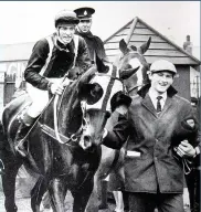  ??  ?? SHOCK Foinavon after his amazing 1967 National win