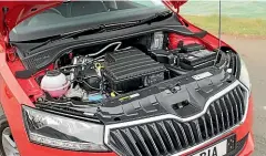 ??  ?? The 1.6-litre petrol engine is capable and characterf­ul.