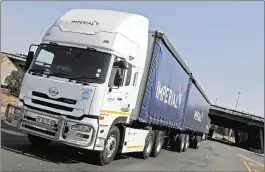  ?? PHOTO: SUPPLIED ?? Imperial Logistics is on a drive to expand in French West Africa.