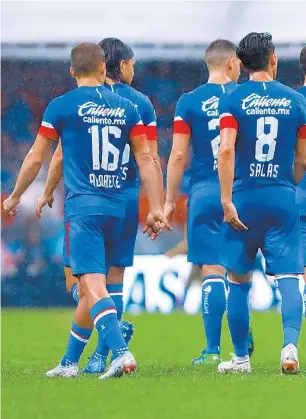  ?? IMAGO7 ?? Cruz Azul fue de los primeros equipos en ser notificado­s.