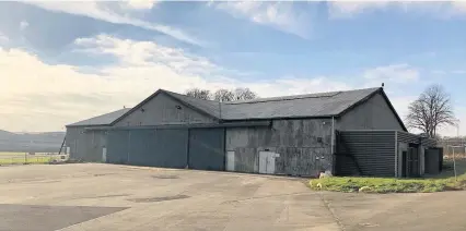  ??  ?? The historic WW1-era hangar at Filton; now to be restored and turned into a place where visitors can see “conservati­on in action.”