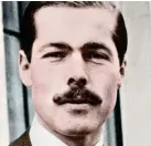  ??  ?? Lord Lucan, suspect in the murder of Sandra Rivett, left